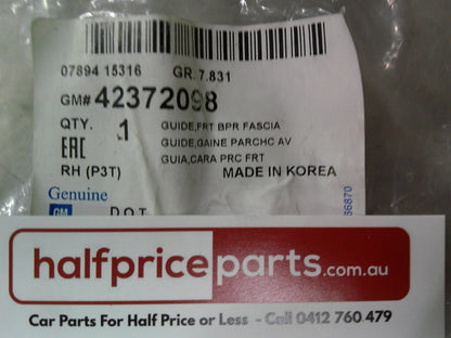 Holden Trax Genuine Right Hand Front Upper Side Bumper Bracket New Part