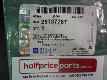 Holden TK Barina / JG Cruze Front Inner Axle Seal New Genuine Part