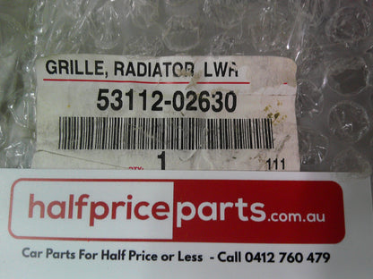 Toyota Corolla Genuine Front Lower Bumper Radiator Grille New Part