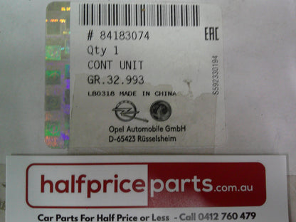 Holden BK Astra Genuine Blind Spot Alert Control Module New Part
