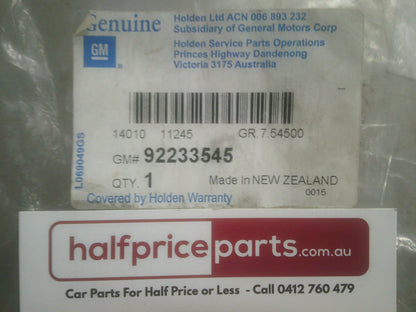 Holden VE Commodore Genuine Rear Spring Upper Insulator New Part