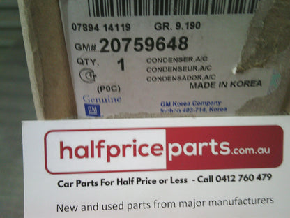 Holden CG/CG7 Captiva Genuine A/C Condenser Assembly New Part