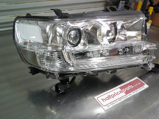 Toyota Landcruiser 200 Sahara/VX Genuine Right Hand Front Bi-LED Head Light Assembly New Part