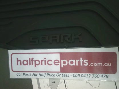 Holden MP Barina Spark Genuine Front Set All Weather Rubber Mat Set (Fronts ONLY) New Part