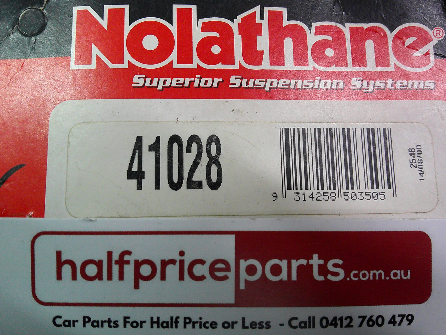 Nolathane Front Steering Idler Bush Suits Holden KB Rodeo New Part