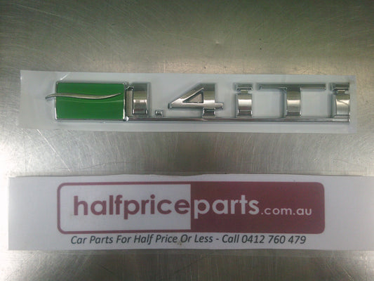 Holden JH Cruze/TJ Trax Genuine Eco Wave Door 1.4ITI Badge New Part