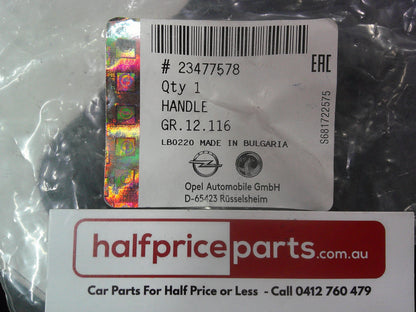 Holden BK Astra Genuine Rear Boot Lid Handle New Part