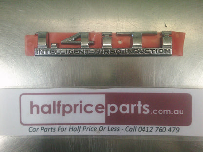 Holden JH Cruze/ TJ Trax Genuine 1.4iTi Boot Emblem New Part