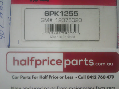 ACDelco Drive Belt Suits Ford/Haval/Holden/Hyundai/Kia/Lexus/Toyota/Volvo New Part
