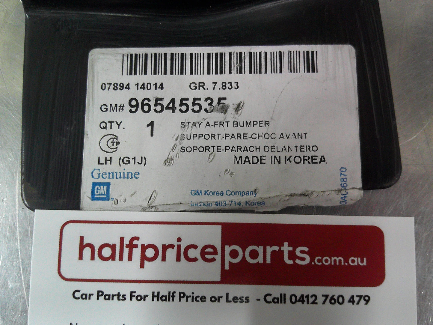 Daewoo Lacetti Genuine Left Hand Front Bumper Support Bracket New Part
