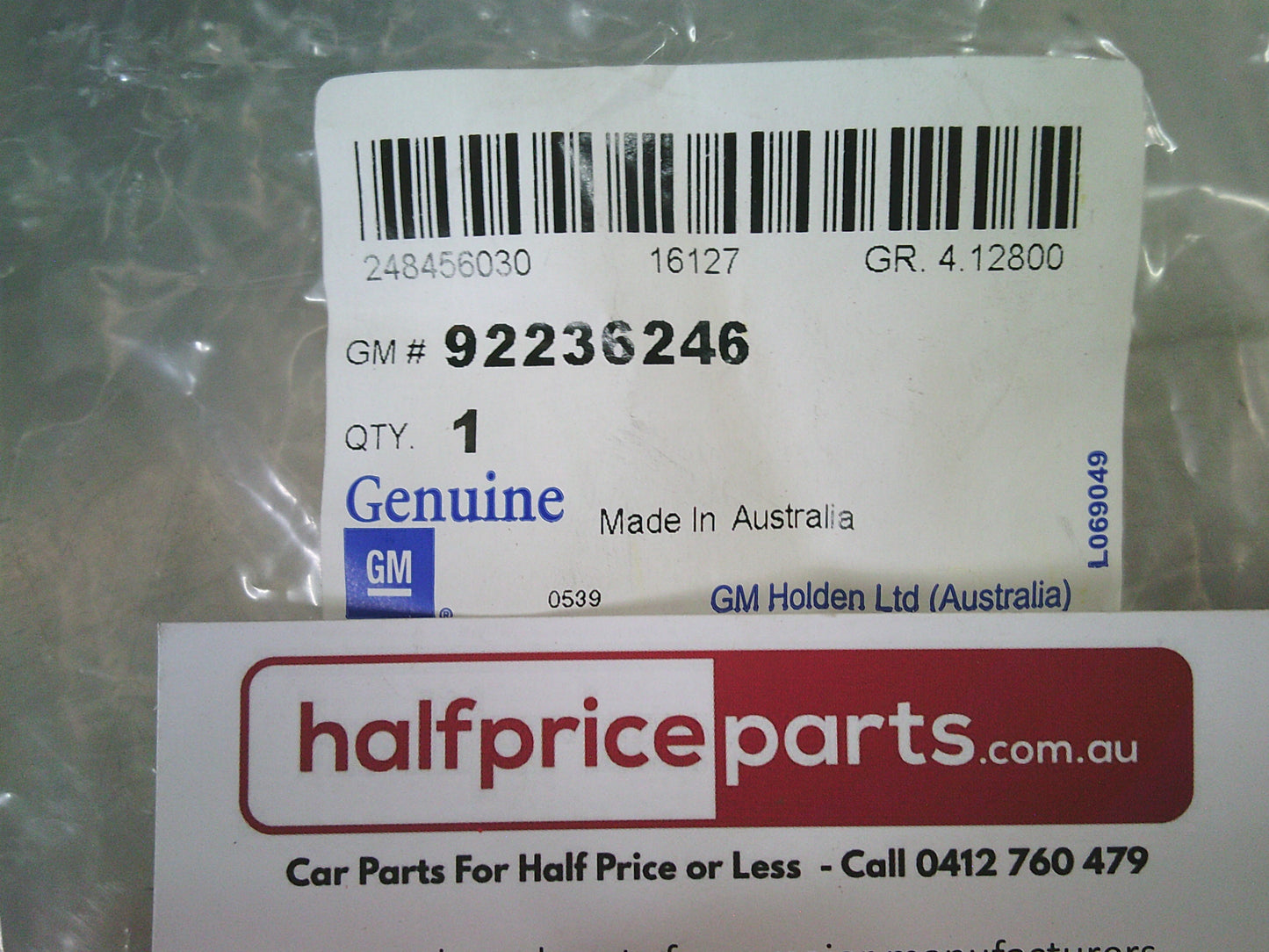 Holden VE/VF Commodore Genuine 6 Speed Automatic Gear Box Transmission Fluid Pipe New Part