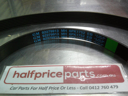 GM Genuine Micro-V Ribbed Belt Suits Holden/Peugeot/Renault/Volvo New Part