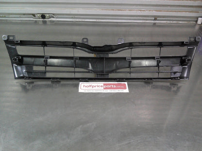 Toyota Hiace Genuine Front Radiator Grille Assembly (Factory Silver In Colour) New Part