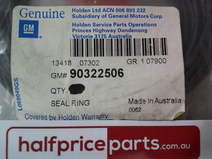 Holden CG Captiva Genuine Water Pump O-Ring Seal New Part