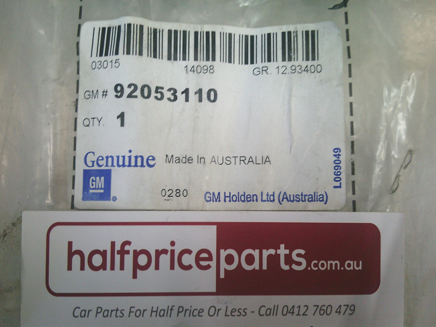 Holden Monaro Genuine Rocker Panel Mounting Bracket - New Part