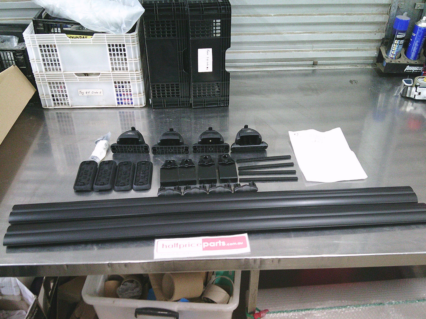 Holden CG Captiva Genuine Roof Rack Set (50KG Rated) New Part