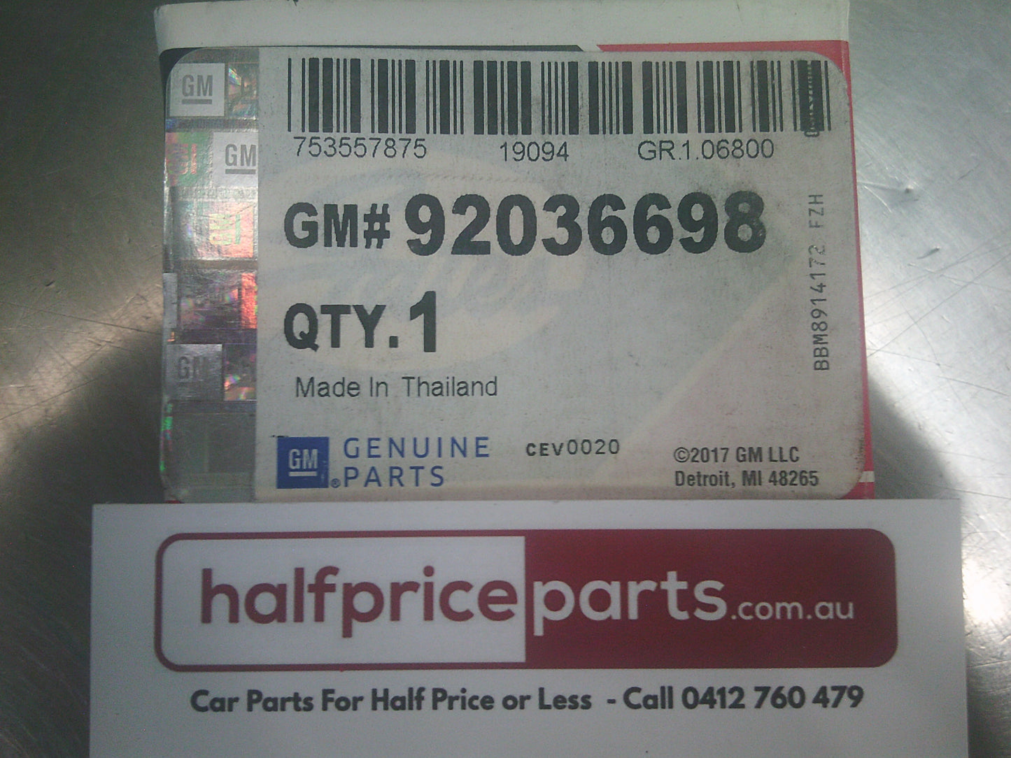 Holden VN/VP/VR/VG V6 Genuine Drive Belt With A/C - New Part