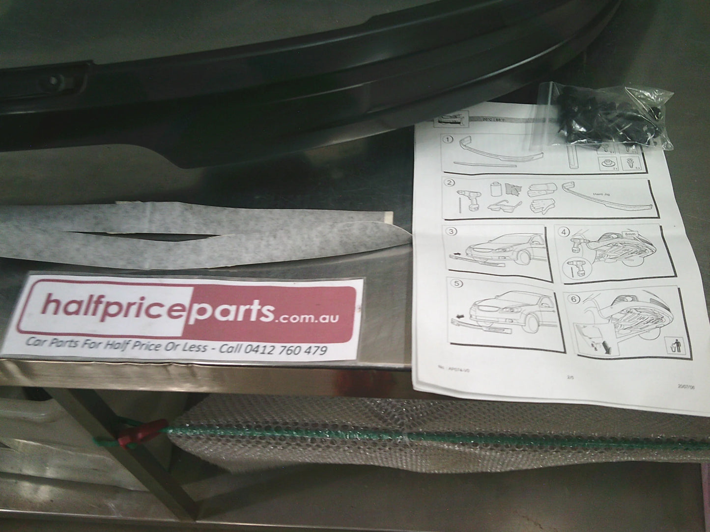 Holden Epica Genuine Lower Front Body Spoiler (Unpainted) New Part