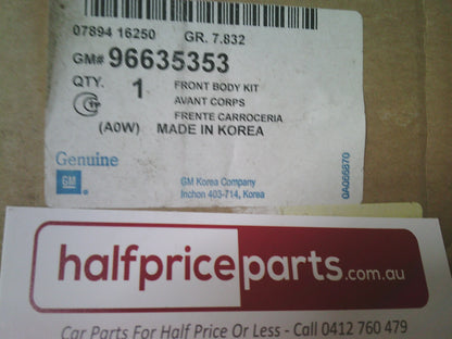 Holden Epica Genuine Lower Front Body Spoiler (Unpainted) New Part