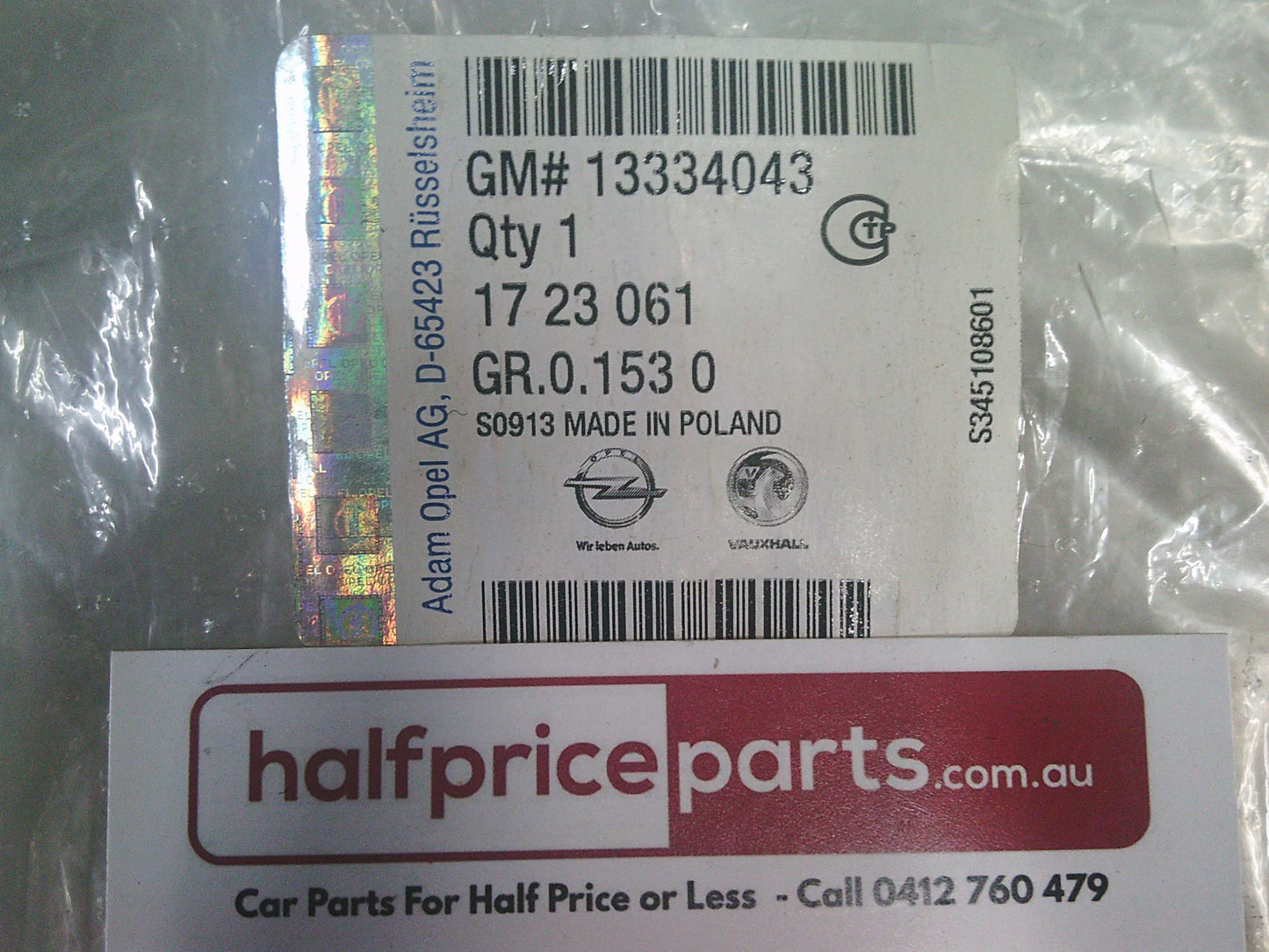 Holden PJ Astra Hatch Genuine Set Of 4 Carpet Mat Set (Front & Rear) New Part