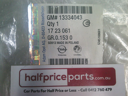 Holden PJ Astra Hatch Genuine Set Of 4 Carpet Mat Set (Front & Rear) New Part