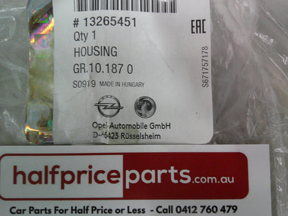 Holden Cascada Genuine Left Hand Outer Mirror Scalp (Unpainted) New Part