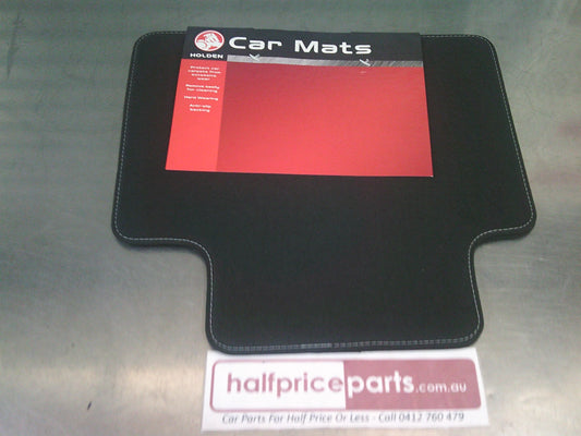 Holden VF Commodore Black Edition Genuine Rear Carpet Mat Set White Stitching New Part