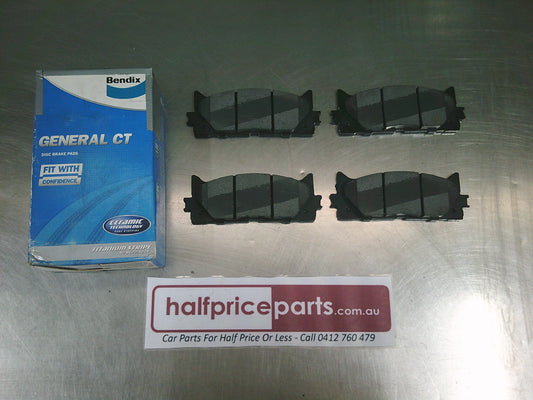 Bentex Front Brake Pads Suitable for Toyota Camry/Aurion New Part