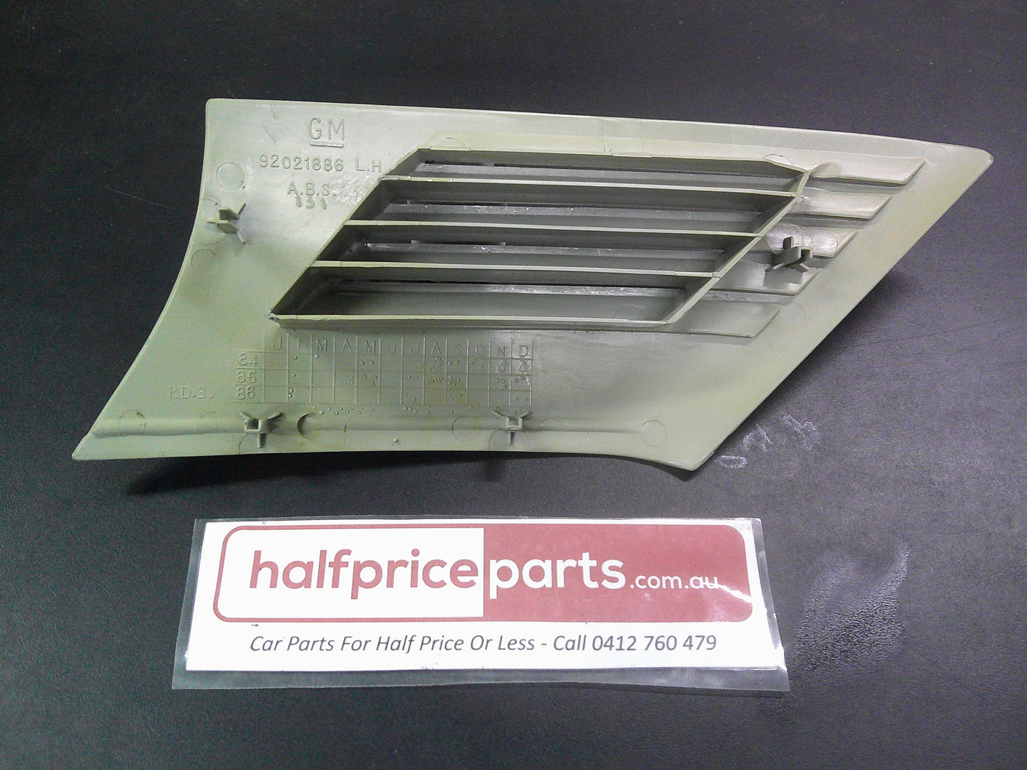 Holden JD/JE Camira Genuine Left Hand Side Rear Quarter Ventilation Grille New Part
