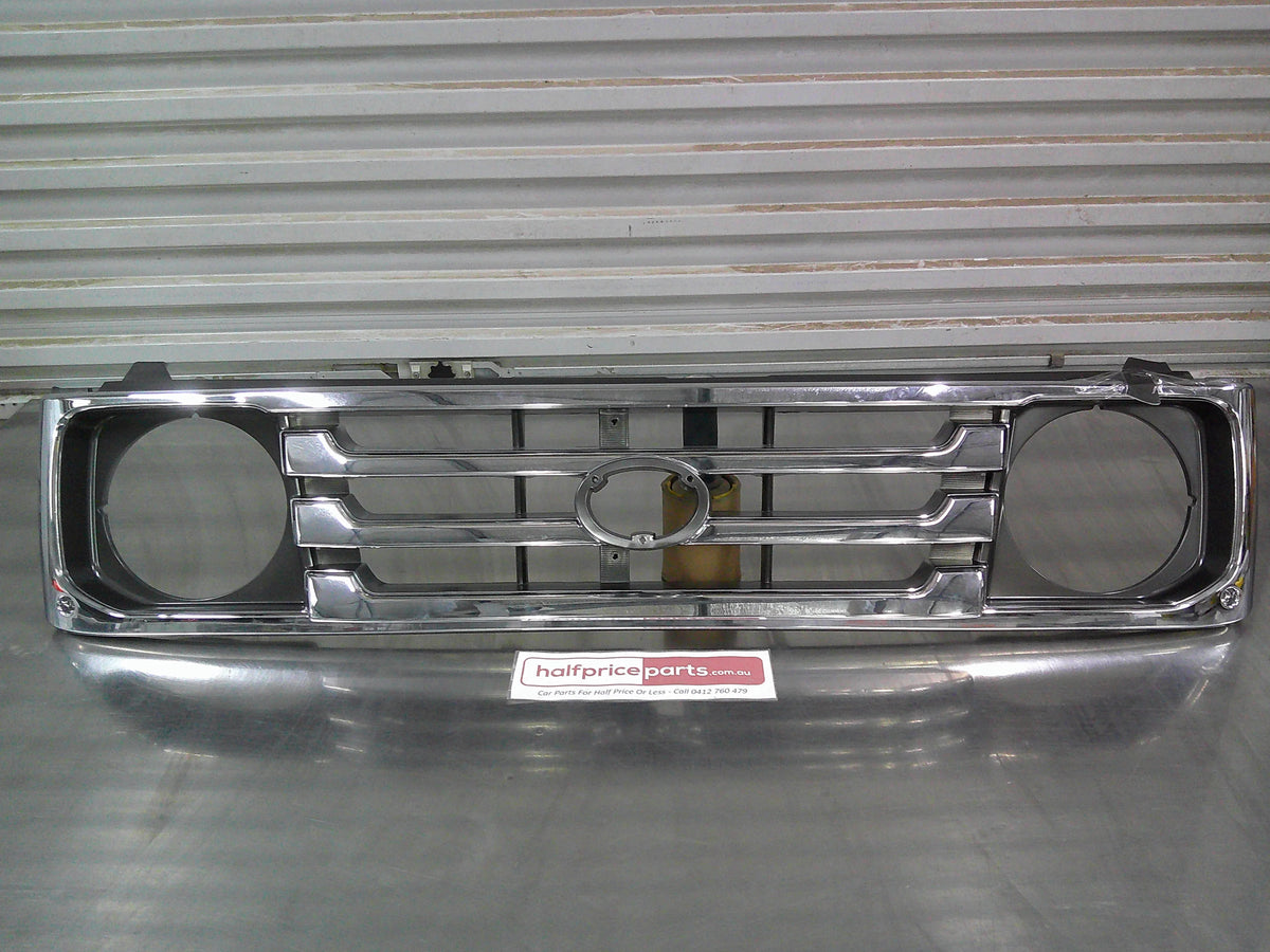 Tong Yang Grille Suits Toyota Landcruiser 70/78/79 Series Chrome Grille (Read Ad) New Part