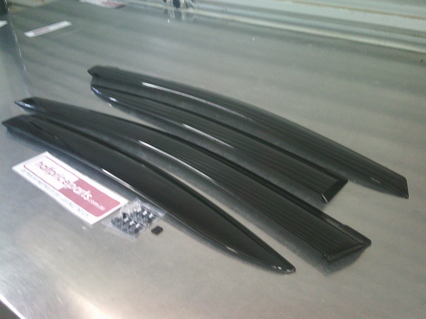 Subaru Impreza Sedan Genuine Set Of 4 Slim Line Weather Shields Kit New Part