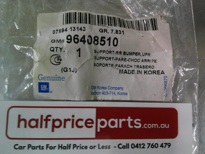 Holden Viva Wagon Genuine Rear Reinforcement Bumper Bracket  New Part