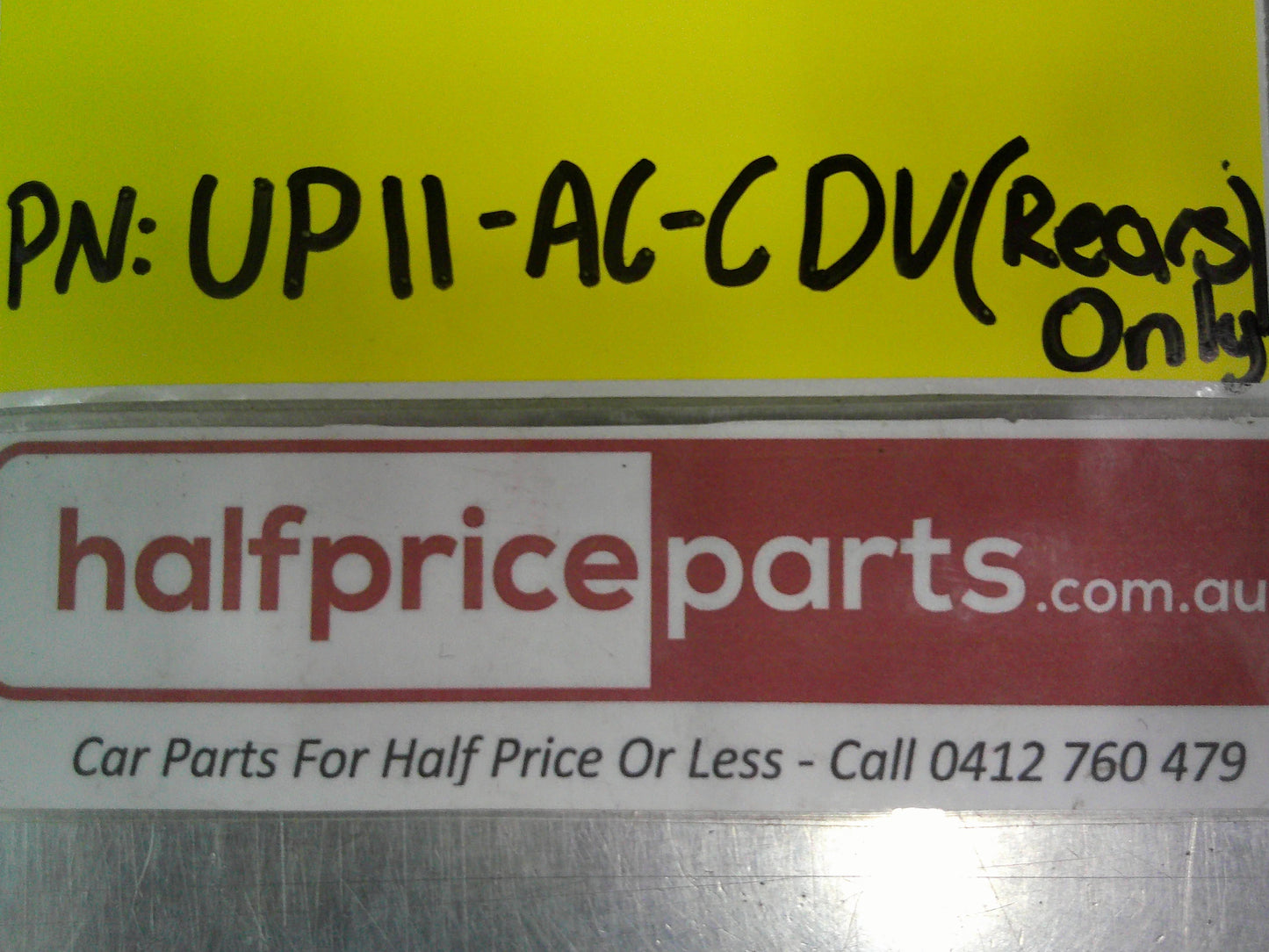Mazda BT-50 UP/UR Dual Cab Genuine Factory Rears Only Carpet Mat New Part