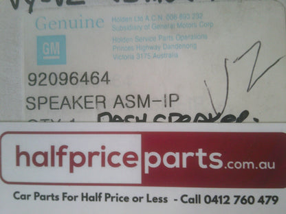 Holden VT/VX/VU/VY Commodore/ WK/WL Statesman/Caprice Genuine Front Dash Speaker New Part
