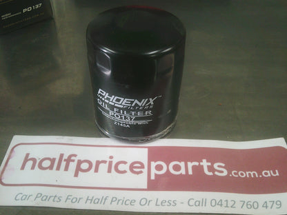Phoenix High Performance Oil Filter Suits Datsun/HDT/Holden/Infiniti/Nissan/Subaru New Part