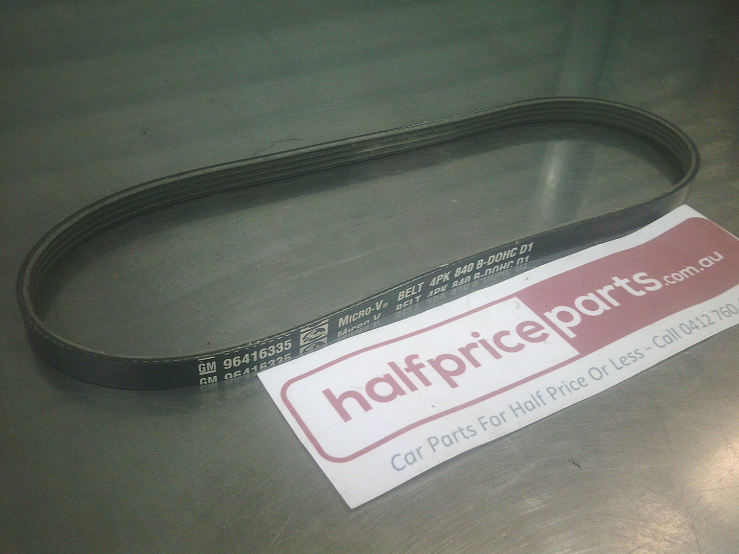 Holden Barina Spark MJ Genuine Water Pump & Alternator V Belt New Part