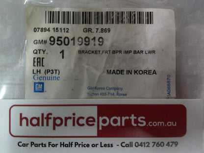 Holden TM Barina Genuine Lower Left Lower Grille Bracket New Part