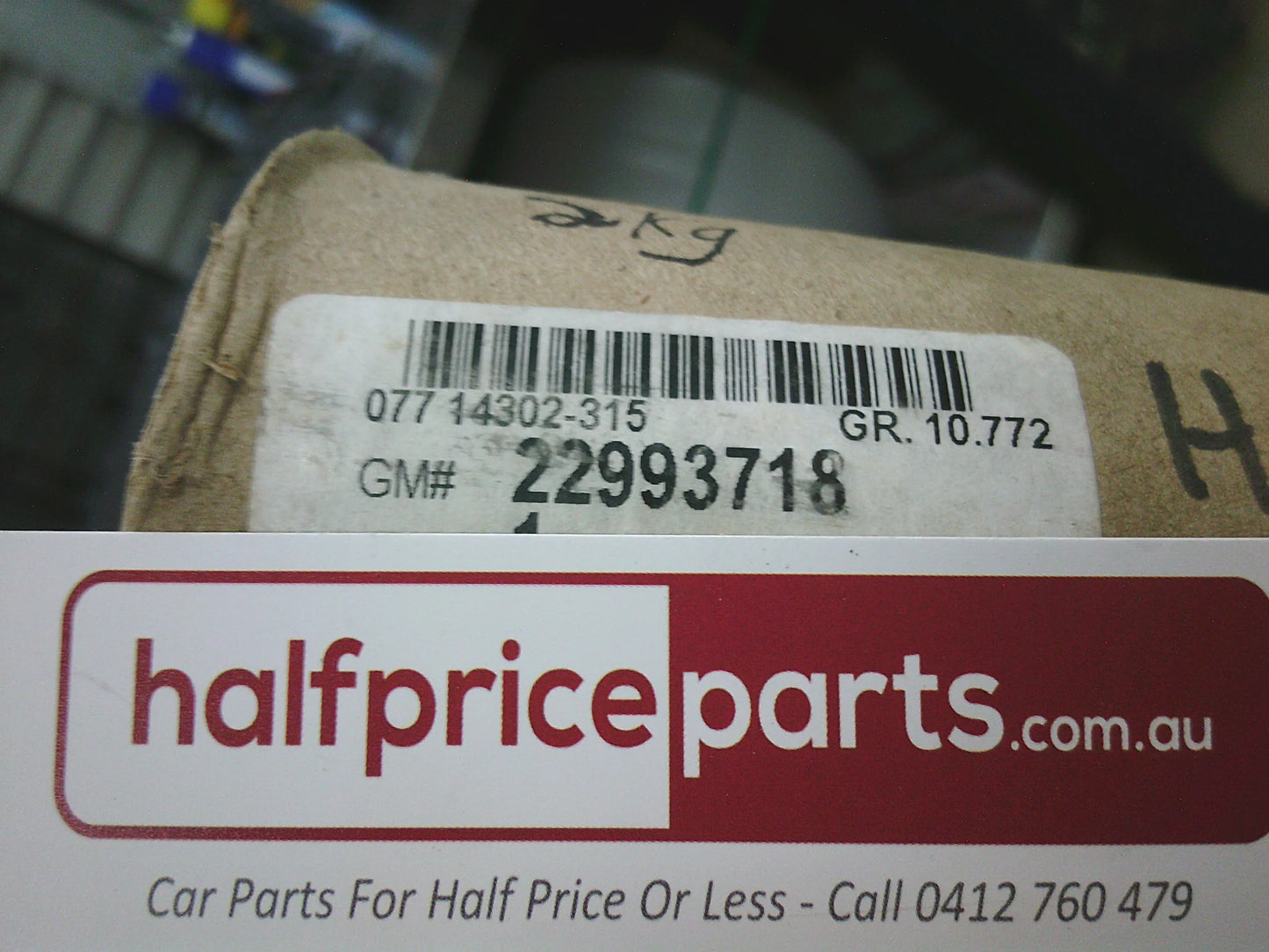 Holden Malibu Genuine Left Hand Rear Window Sweep Belt Moulding - New Part