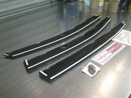Subaru Impreza/XV Genuine Weather Shield Kit (Read Ad INCOMPLETE SET)  New Part