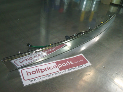 Holden JG Cruze Sedan Genuine Rear Chrome Boot Lid Garnish With Plate Lights New Part