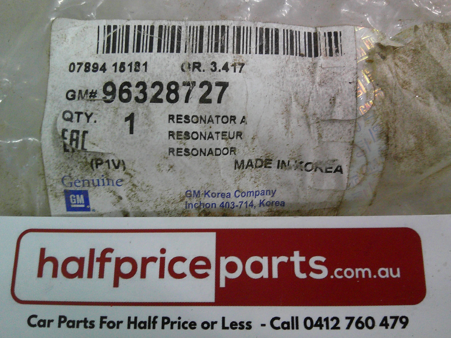 Holden Epica Genuine Air Cleaner Box Assembly New Part