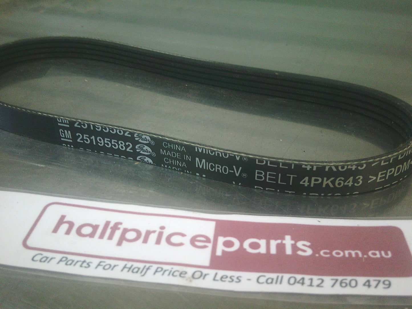 Holden TK Barina Genuine Power Steering Belt New Part