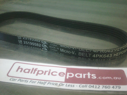 Holden TK Barina Genuine Power Steering Belt New Part