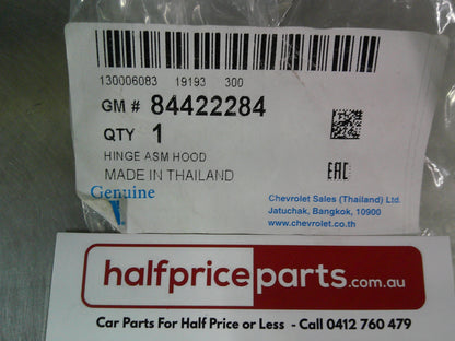 Holden RG7 Colorado Genuine Left Hand Bonnet Hinge New Part