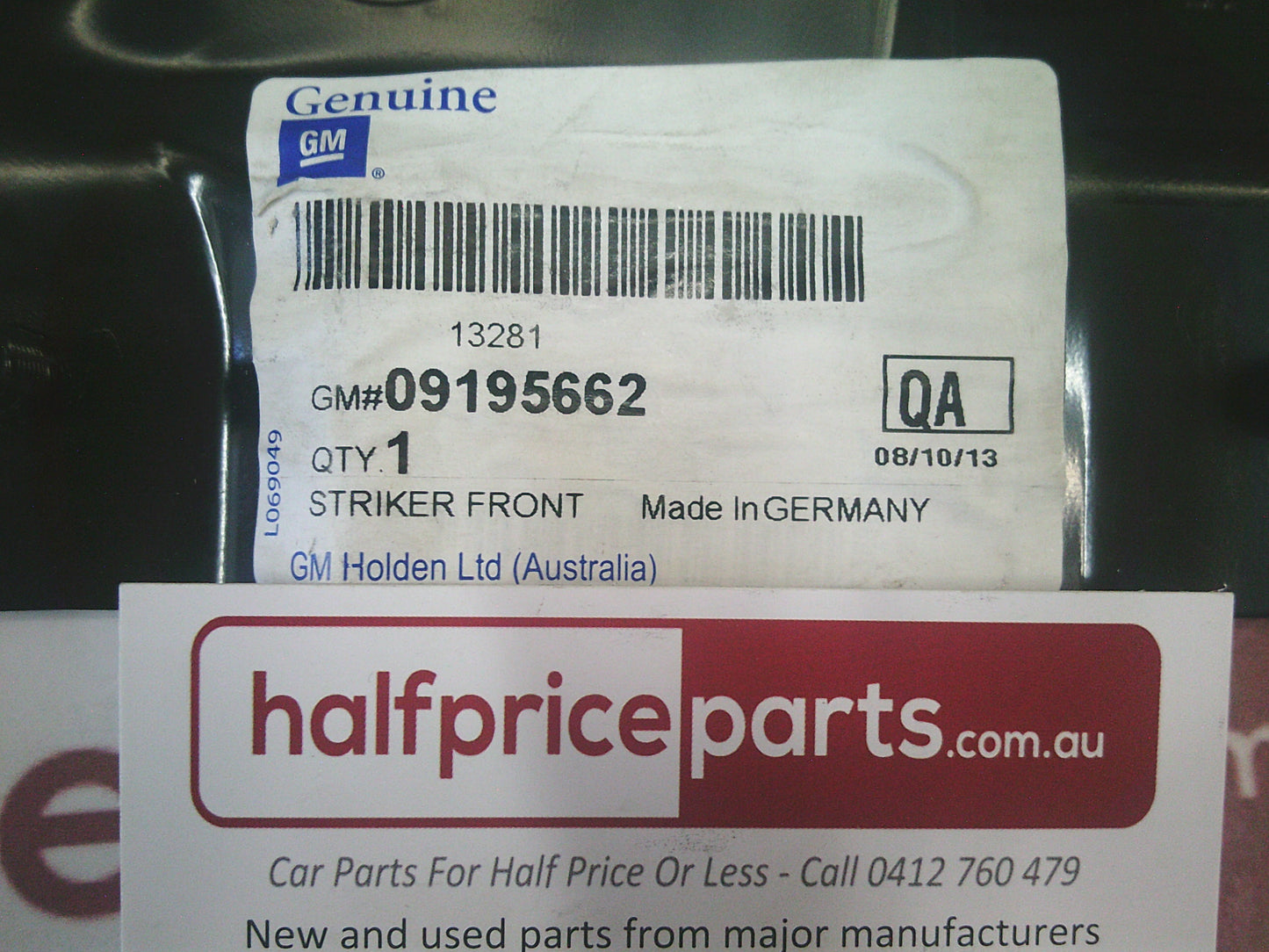Holden TS Astra Genuine Engine Crossmember Brackets - New Part