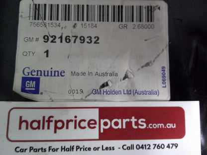 Holden Monaro Genuine Right Hand Rear Tail Light Panel New Part