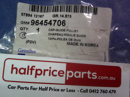 Holden EP Epica Genuine Seat Belt Guide Cap (Anthracite Black) New Part