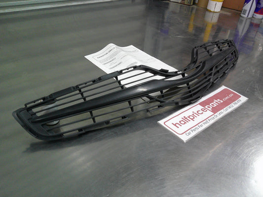 Toyota Yaris Genuine Front Upper Radiator Grille (Factory Black No Emblem) New Part