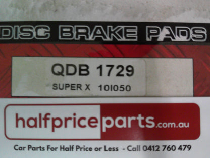 QFM Rear Brake Pad Set Suits Mazda MPV New Part