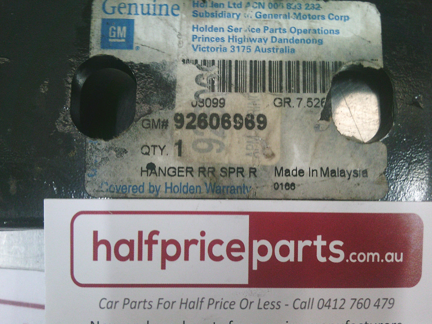 Holden VY/VZ Genuine Rear Leaf Spring Hanger - New Part
